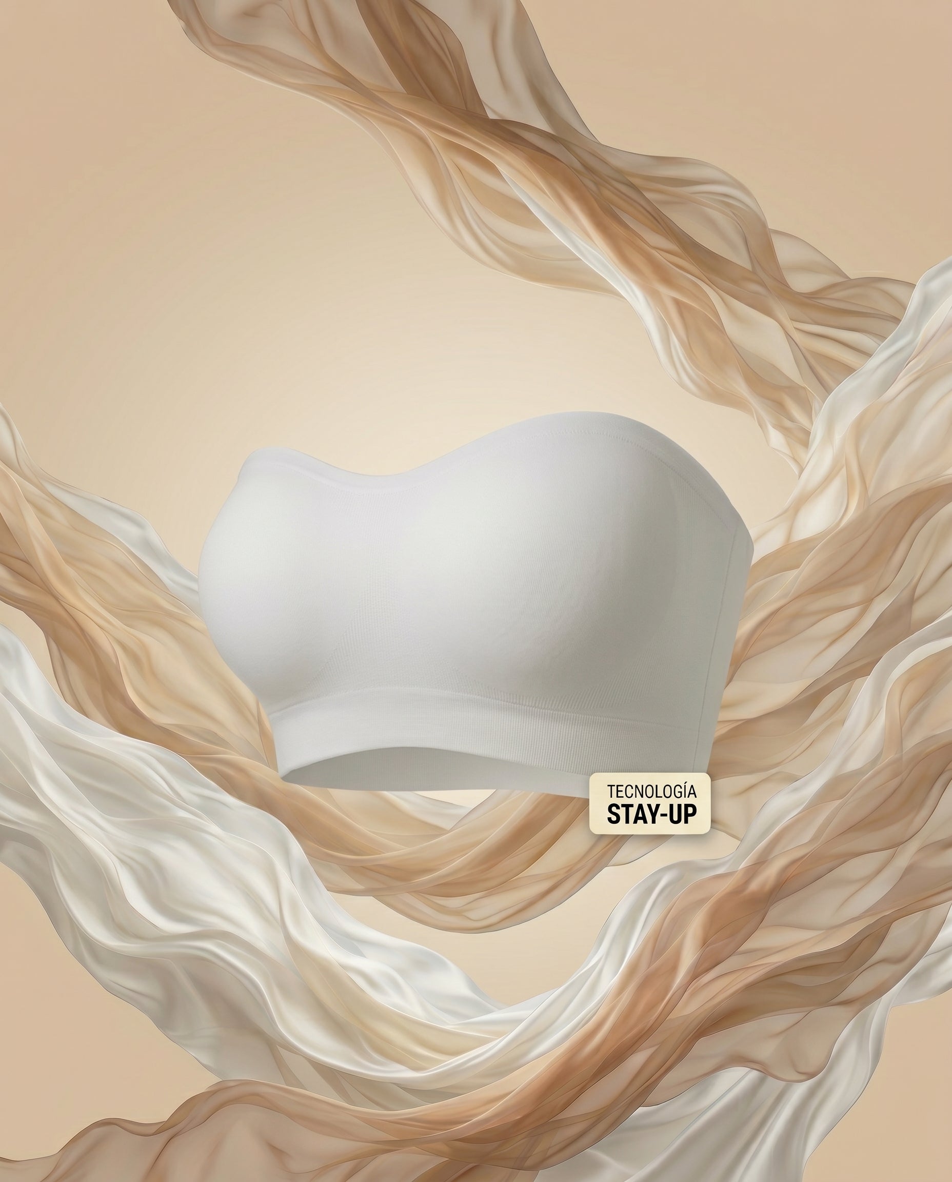 El DUO de Top Bandeau InvisiLift™: Cero Aros, Soporte Total y Realce Natural
