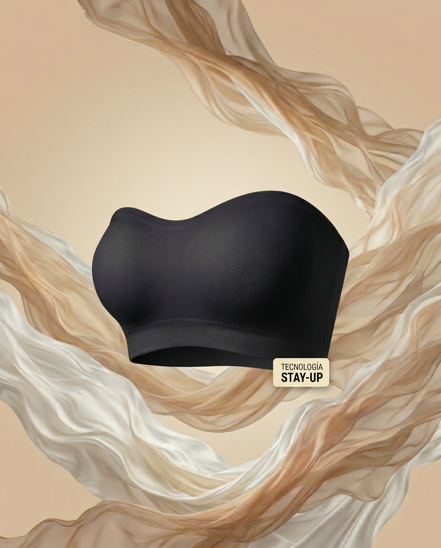 El DUO de Top Bandeau InvisiLift™: Cero Aros, Soporte Total y Realce Natural